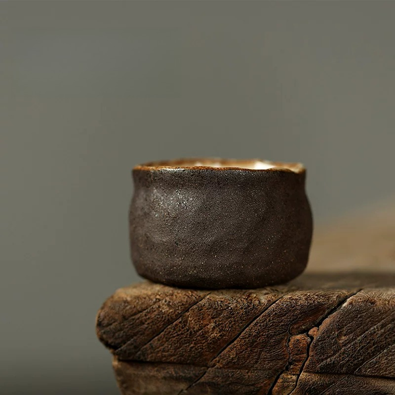 Handmade Ceramic Mug - Caneca de Chá Artesanal Wabi Sabi