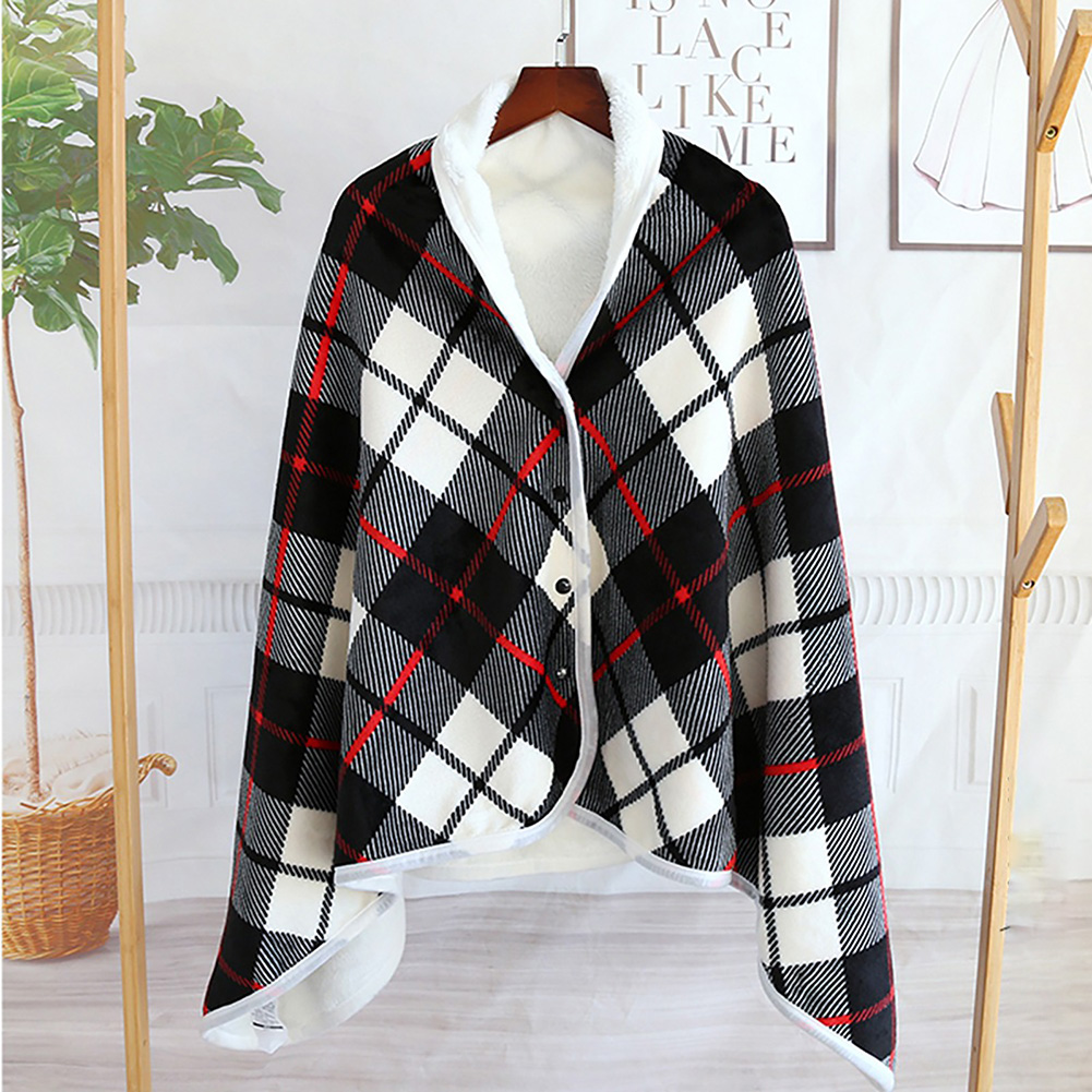 Cashmere Throw Blanket - 5v wearable aquecimento cobertor elétrico xale