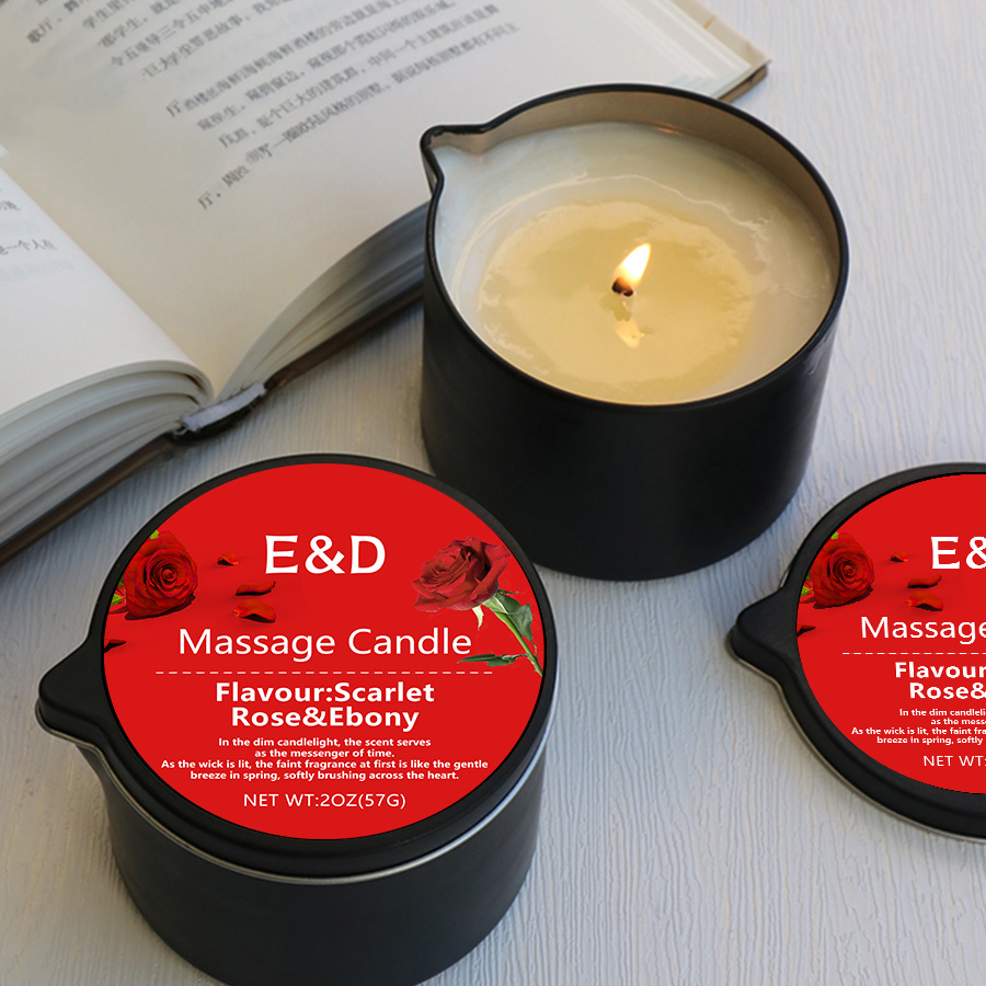 Scented Candle Luxury - Vela de Óleo para Massagem, para