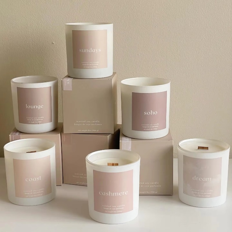 Scented Candle Luxury - Decoração para casa caixa de presente