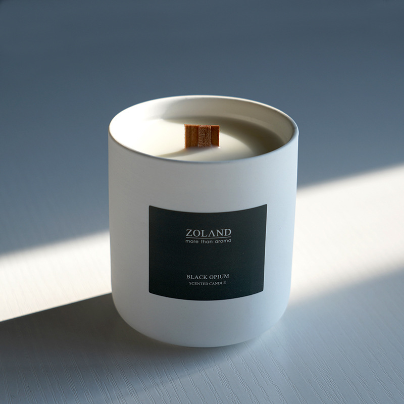 Scented Candle Luxury - Vela romântica com fragrância perfumada artesanal,
