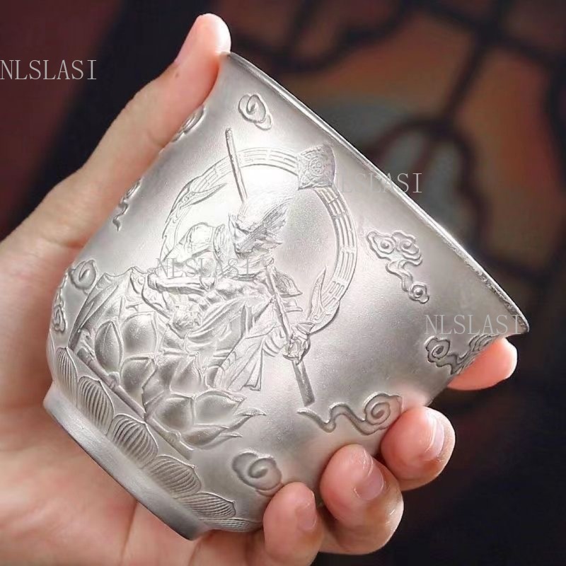 Handmade Ceramic Mug - Copo de Chá de Cerâmica Kung