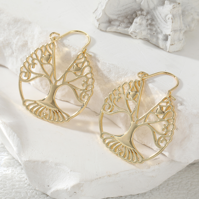Brincos Pendentes Dourados Exa - Luxury Lifestyle Jewelry avaliação e preço