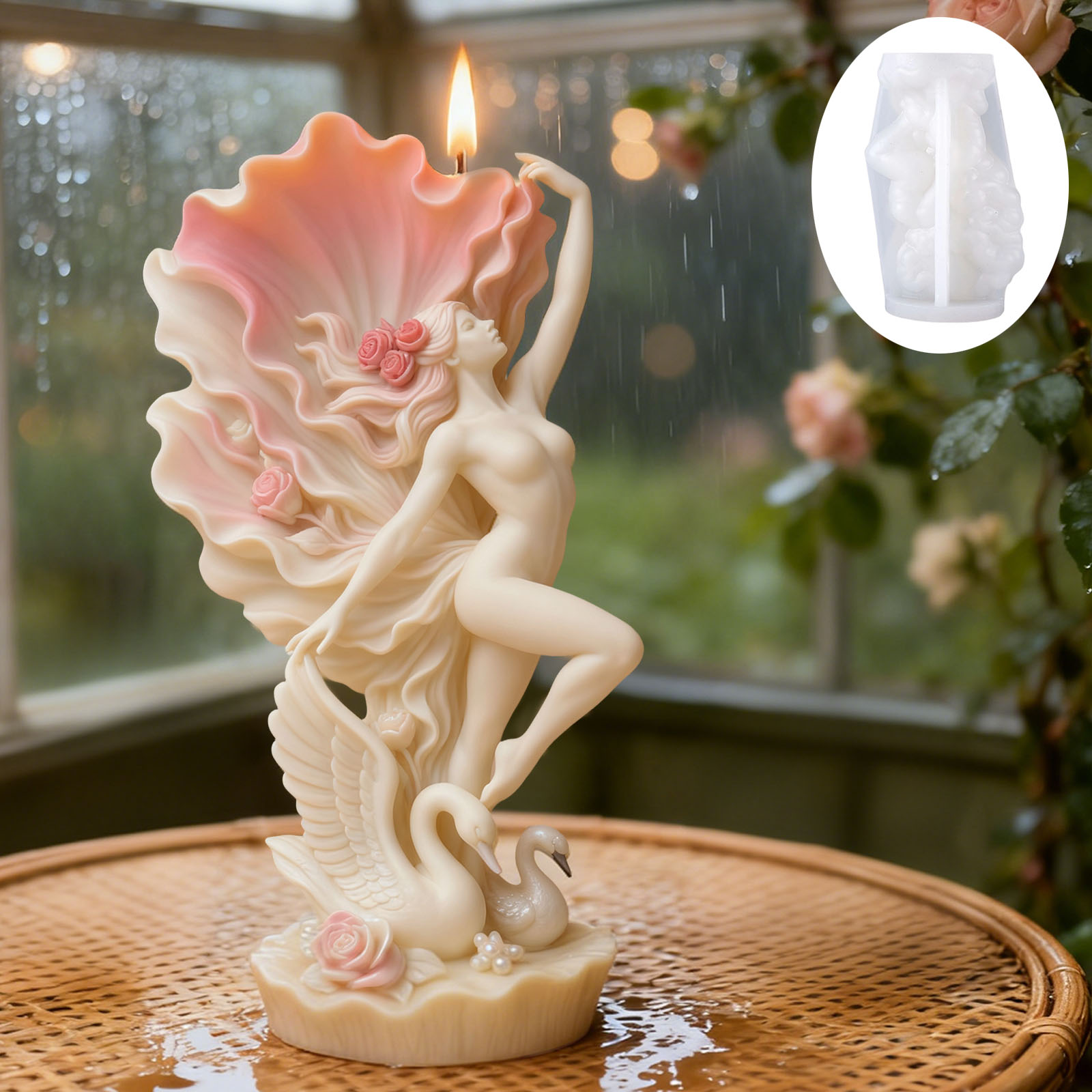 Molde de vela elegante para da - Scented Candle Luxury avaliação e preço