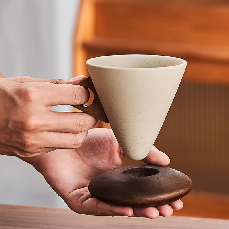 Caneca de Café de Cerâmica com - Handmade Ceramic Mug avaliação e preço