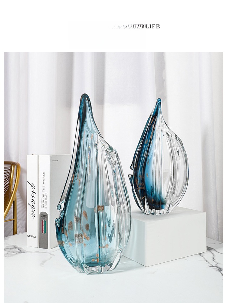 Vaso de Vidro Estilo Nórdico,  - Luxury Lifestyle Brands avaliação e preço