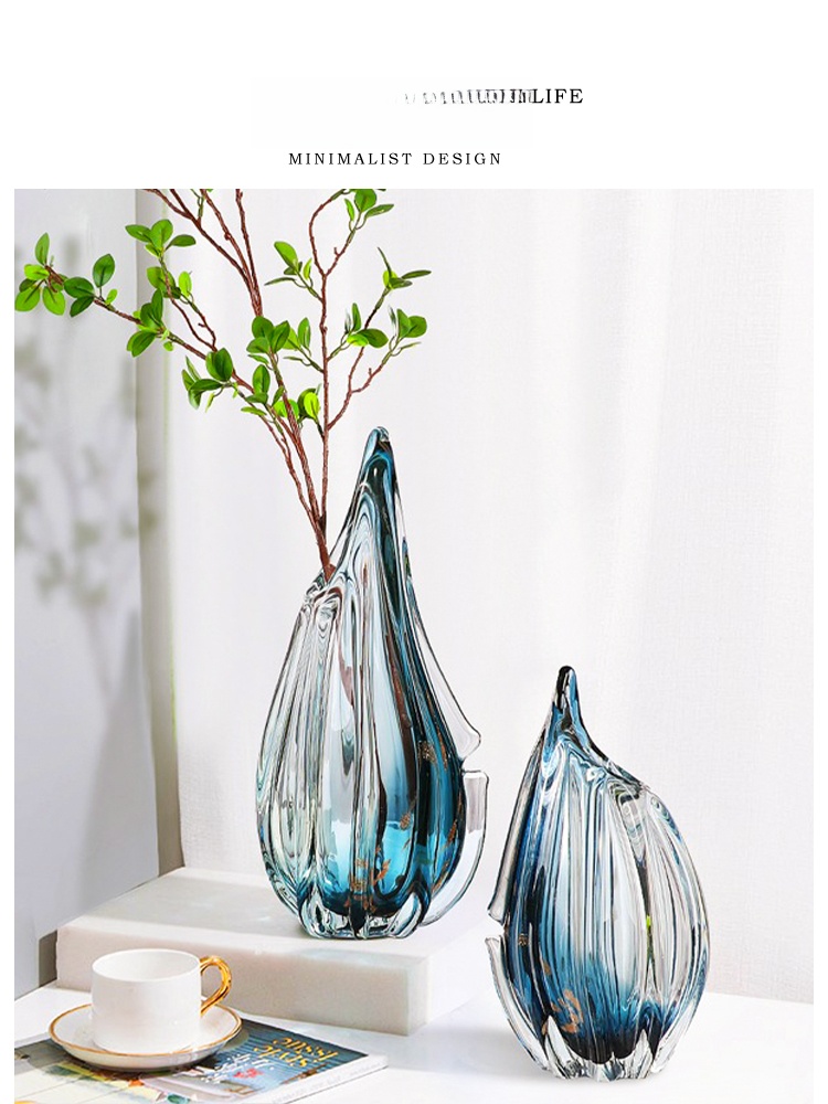 Vaso de Vidro Estilo Nórdico,  - Luxury Lifestyle Brands avaliação e preço