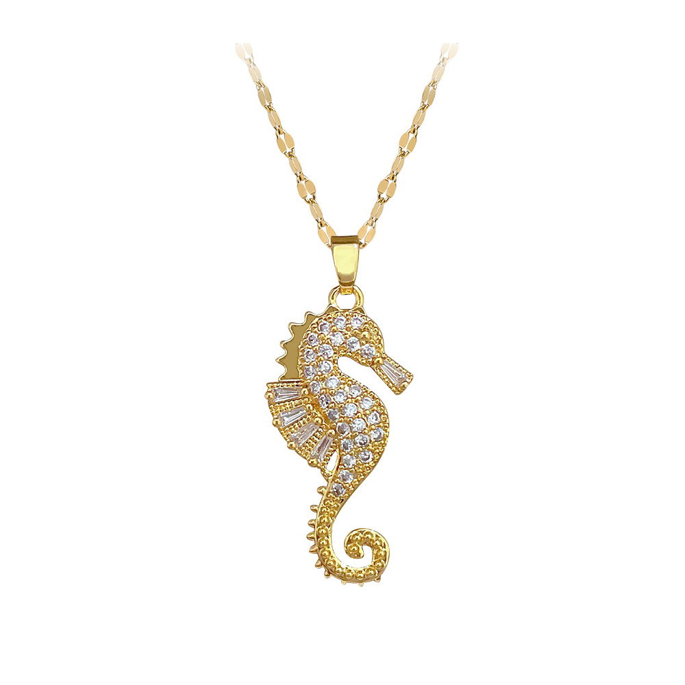 Luxo boêmio cavalo marinho col - Luxury Lifestyle Jewelry avaliação e preço