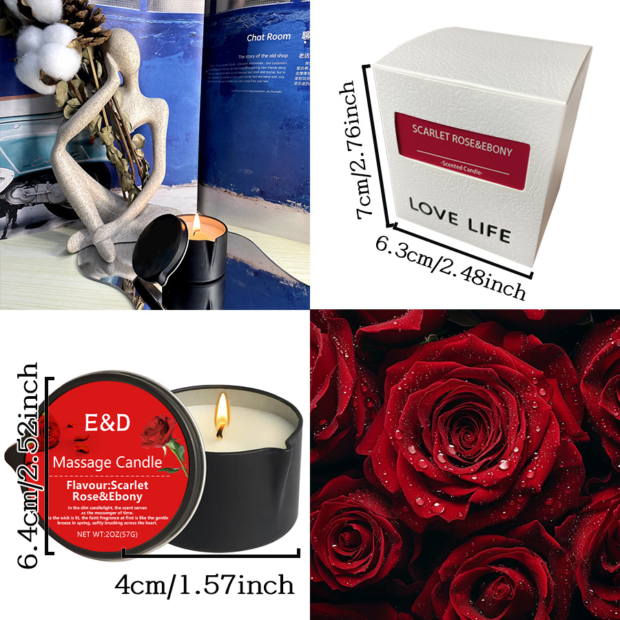 Vela de Óleo para Massagem, pa - Scented Candle Luxury avaliação e preço