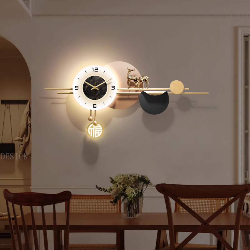 Luz de luxo interior relógios  - Luxury Lifestyle Living avaliação e preço