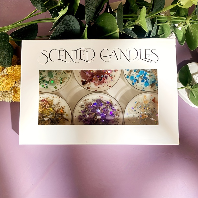 Conjunto de 6 velas perfumadas - Scented Candle Luxury avaliação e preço