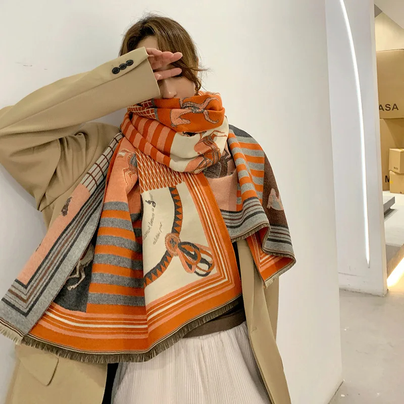 2024 novo luxo inverno cacheco - Cashmere Throw Blanket avaliação e preço
