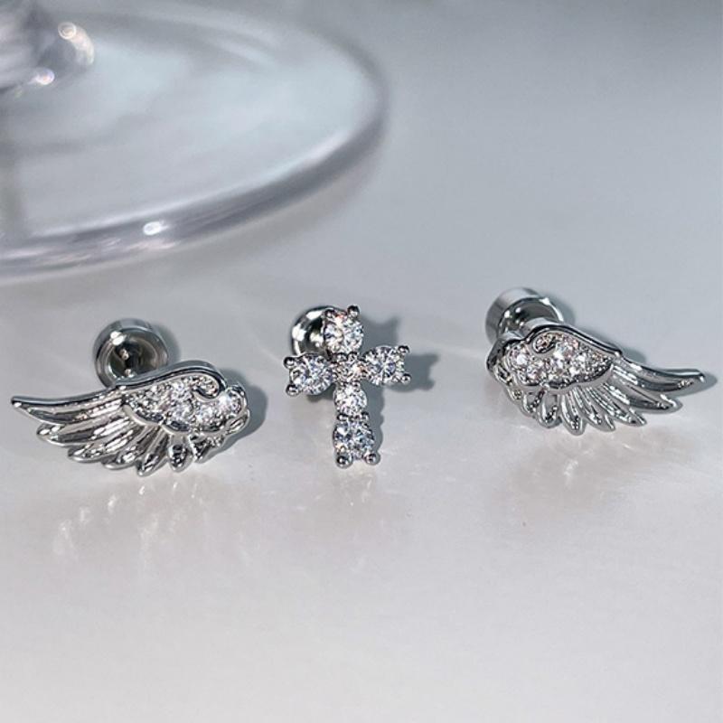Brincos de Asas de Anjo em Est - Luxury Lifestyle Party avaliação e preço