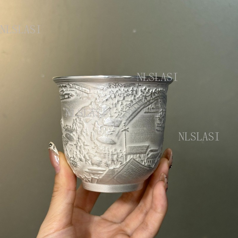 Copo de Chá de Cerâmica Kung F - Handmade Ceramic Mug avaliação e preço