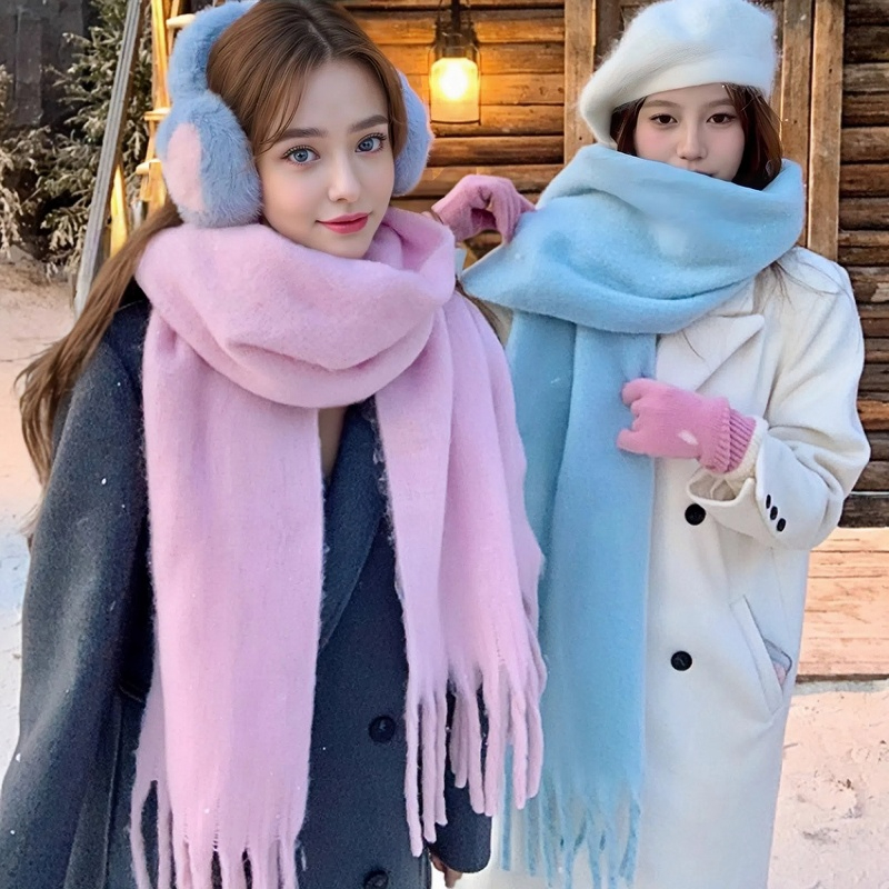 Lenço de inverno para mulheres - Cashmere Throw Blanket avaliação e preço