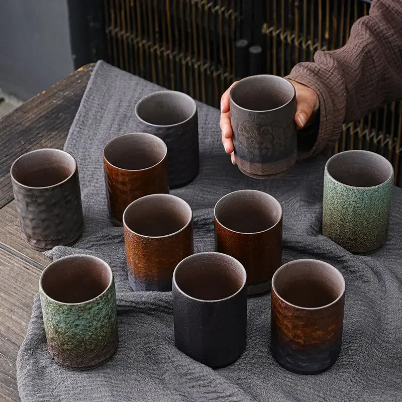 Caneca de pedra chinesa artesa - Handmade Ceramic Mug avaliação e preço