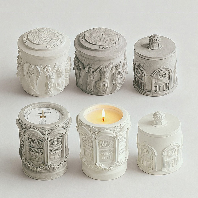 Vela Aromática em Copo de Gess - Scented Candle Luxury avaliação e preço