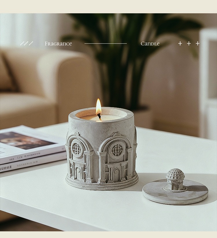 Vela Aromática em Copo de Gess - Scented Candle Luxury avaliação e preço
