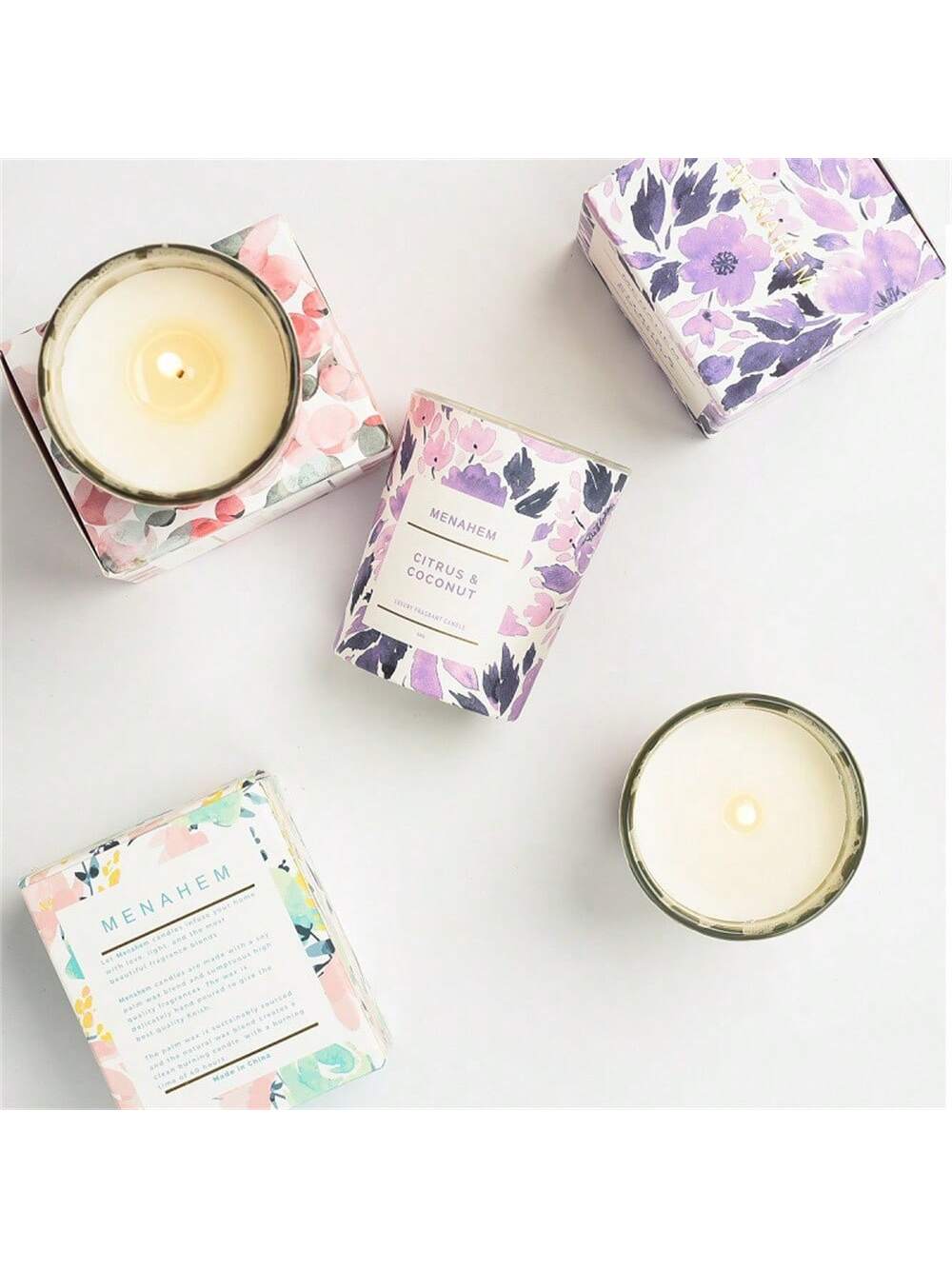 Velas Aromáticas de Cera de So - Scented Candle Luxury avaliação e preço